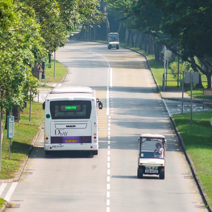 Discovery Bay is the only community in Hong Kong that uses golf cart as a major mean of transportation.