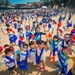 Fun outdoor games on Tai Pak Beach