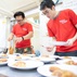 HKRI Care & Share Volunteers collect food and prepare low-carbon meal for singleton elders